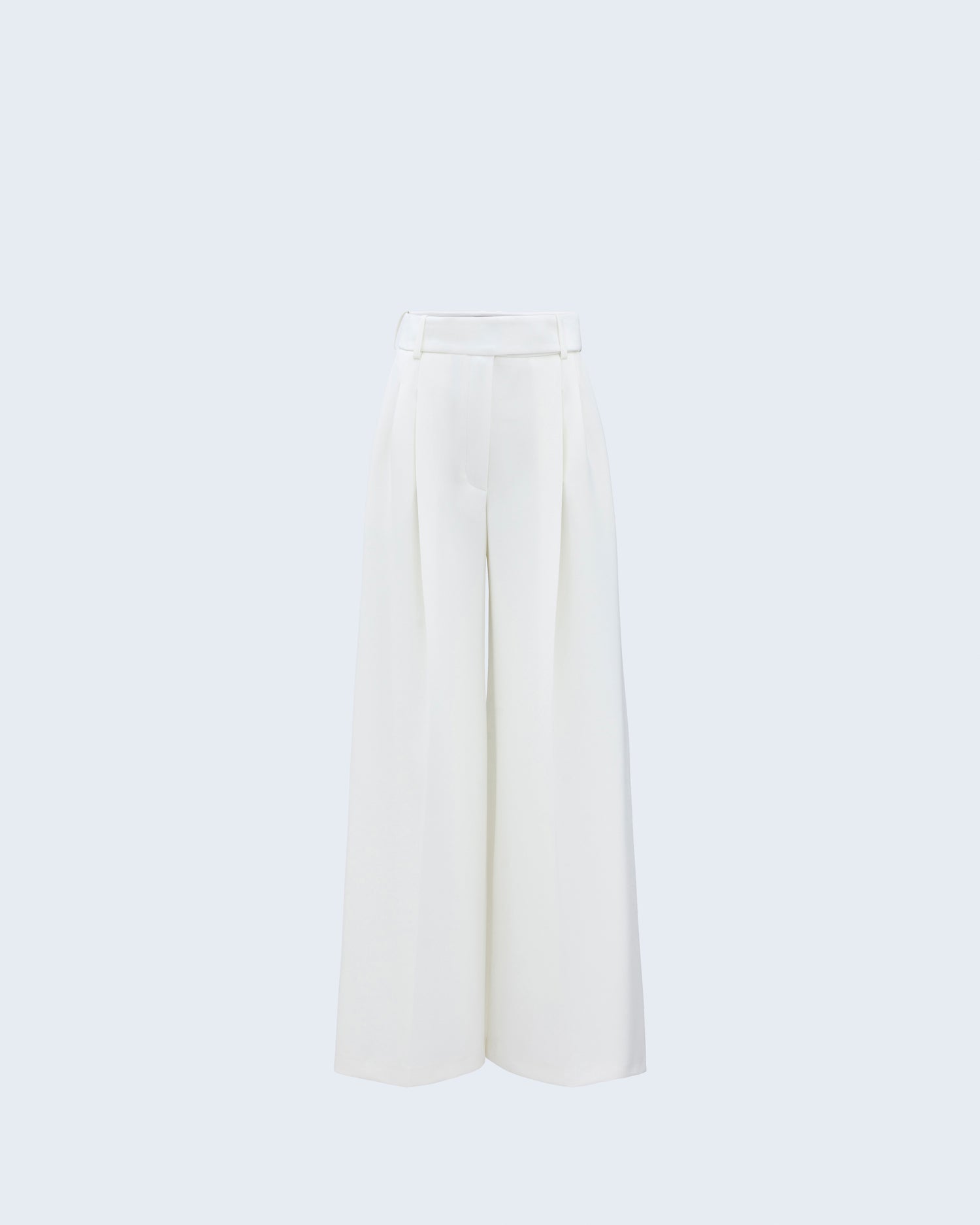 DOUBLE PLEAT PANTS FLAT evident