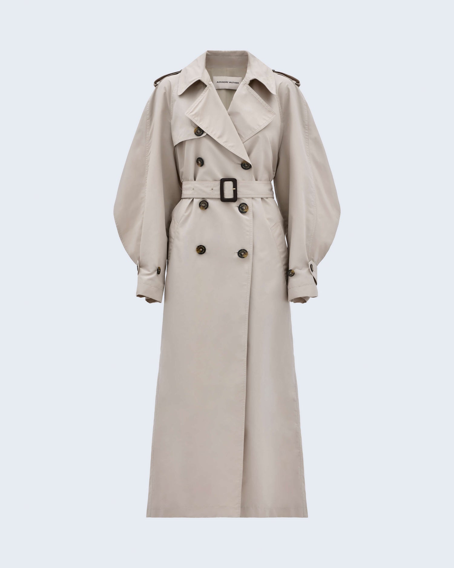 OVERSIZED TRENCHCOAT FLAT evident