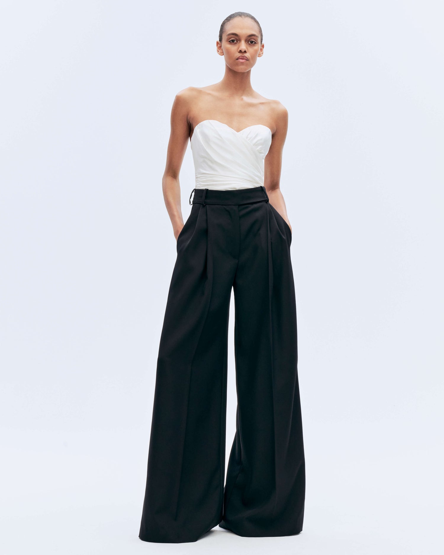 DOUBLE PLEAT PANTS