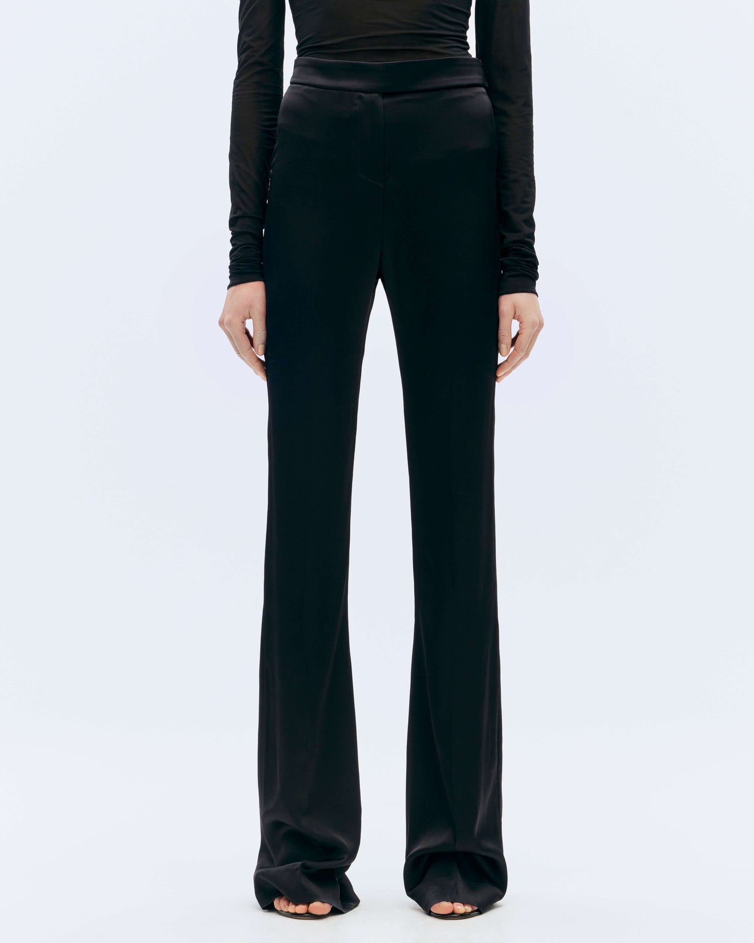 FLUID BOOT CUT PANTS - 1 Front