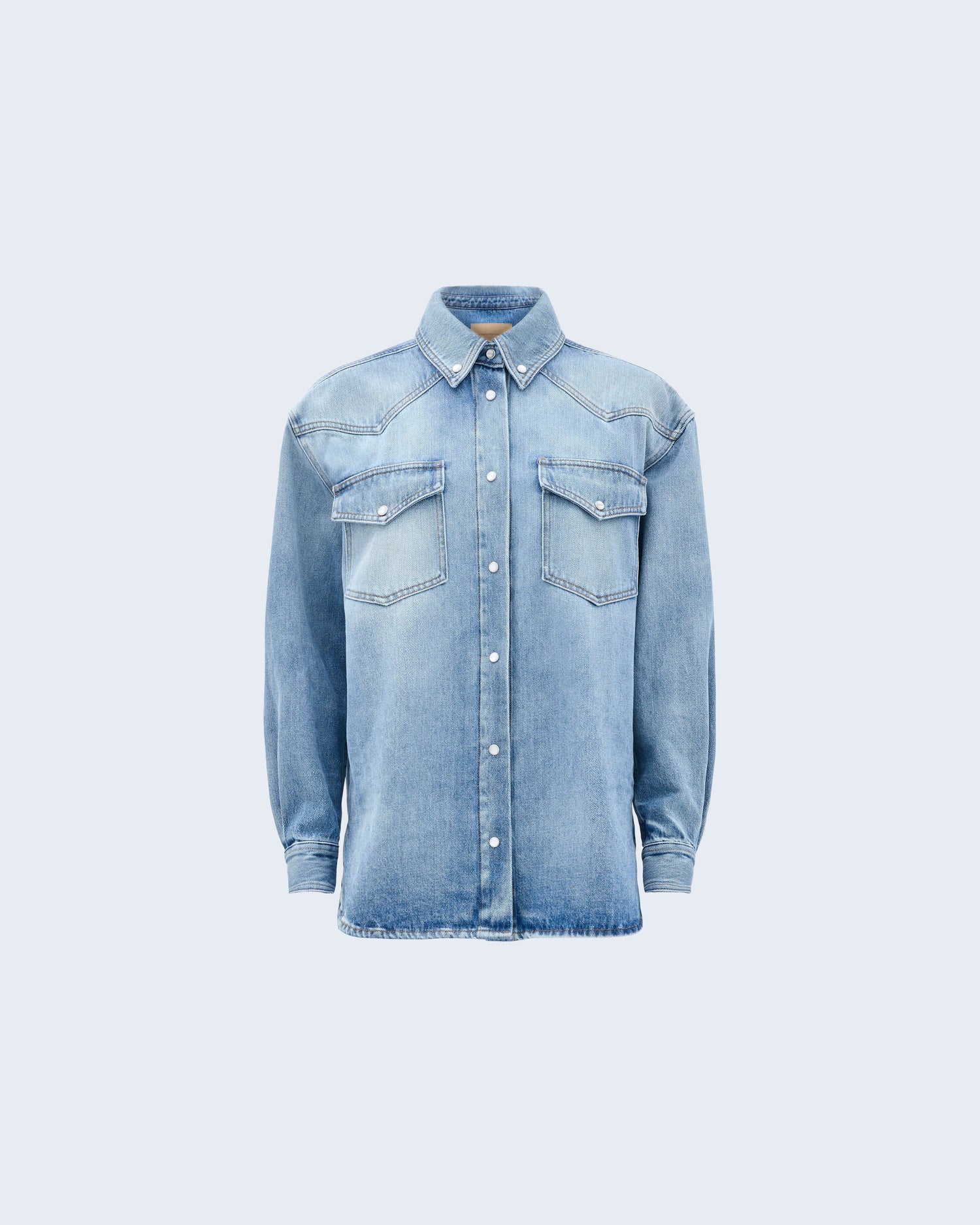 DENIM SHIRT - 1 Front