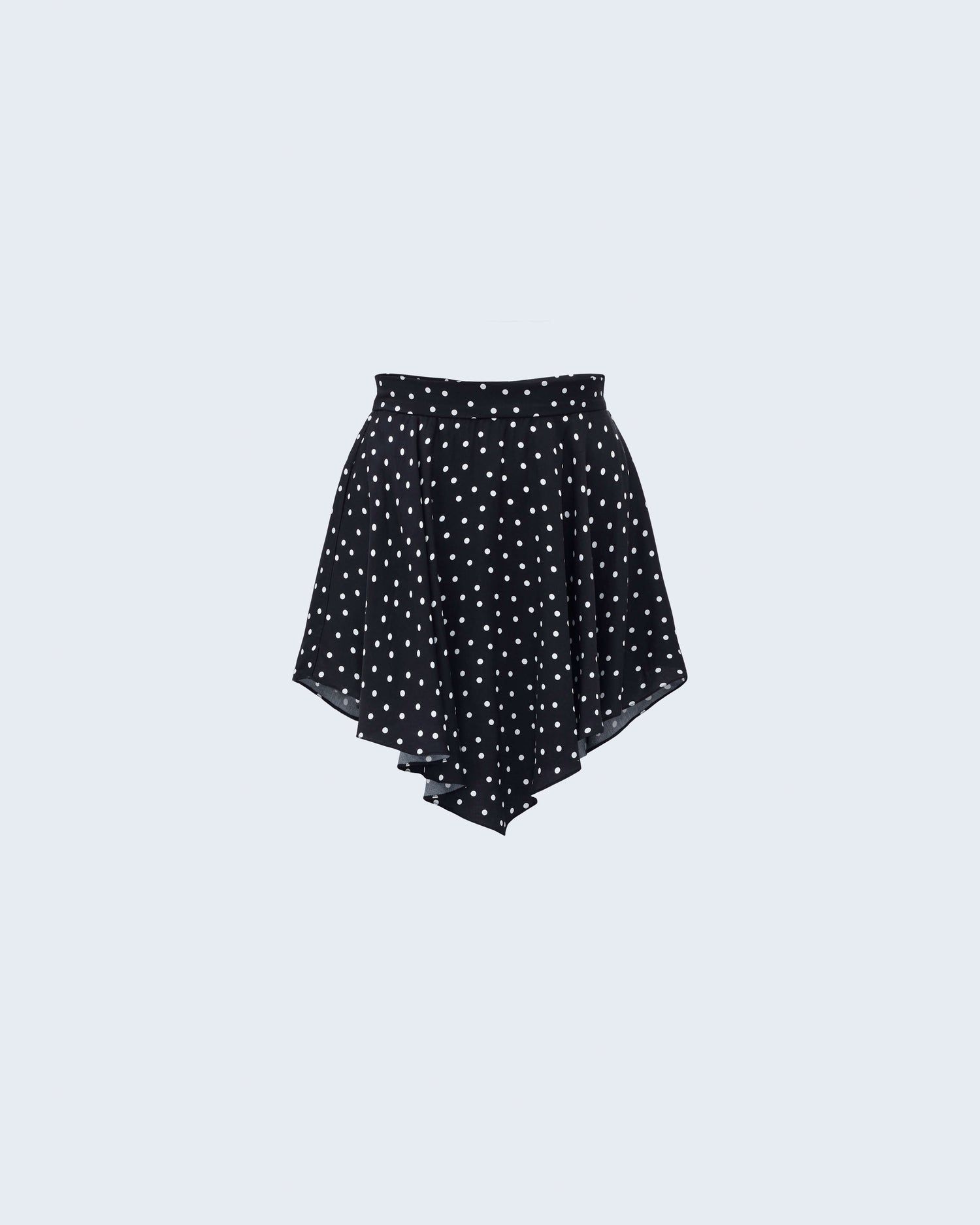 POLKA DOT SKIRT FLAT evident